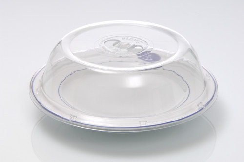 Couvre assiette rond transparent copolyester Ø 25,4 cm
