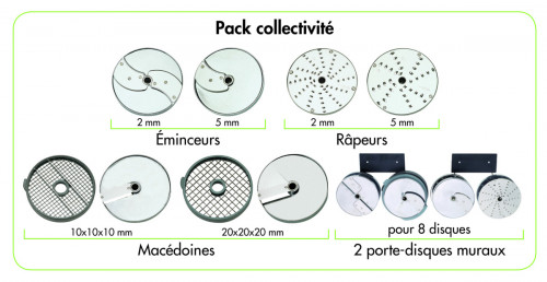 Disque Robot Coupe (8 pièces)