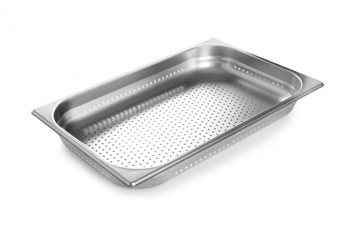 Bac perforé GN 1/1 inox P6,5 cm Lacor