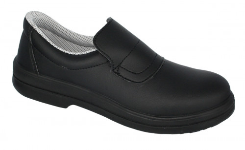 Chaussures mocassin de sécurité mixte noir 38 Tony Nordways