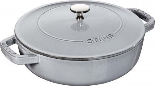 Sauteuse fonte d'acier Ø 24 cm 11,6 cm 2,4 L Chistera Staub