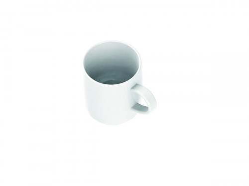 Mug rond blanc porcelaine vitrifiée 30 cl Ø 8,6 cm Brasserie Astera
