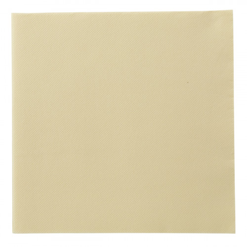 Serviette ivoire ouate de cellulose 38x38 cm pliée en 8 Lisah Pro.mundi (50 pièces)