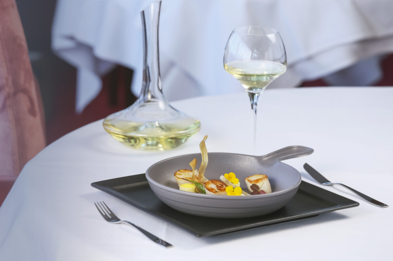 Plat ovale blanc porcelaine vitrifiée 31x18 cm Chefs Fusion Rak