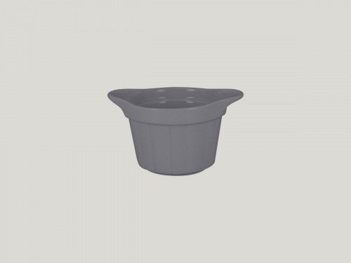 Ramequin rond gris porcelaine vitrifiée Ø 9 cm Chefs Fusion Rak