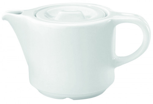 Théière avec couvercle blanc porcelaine culinaire 35 cl Europe Pillivuyt