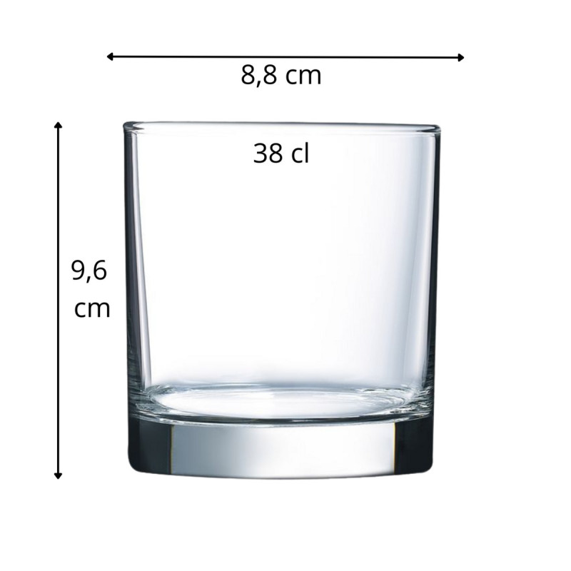 Gobelet verre 38 cl Islande Arcoroc