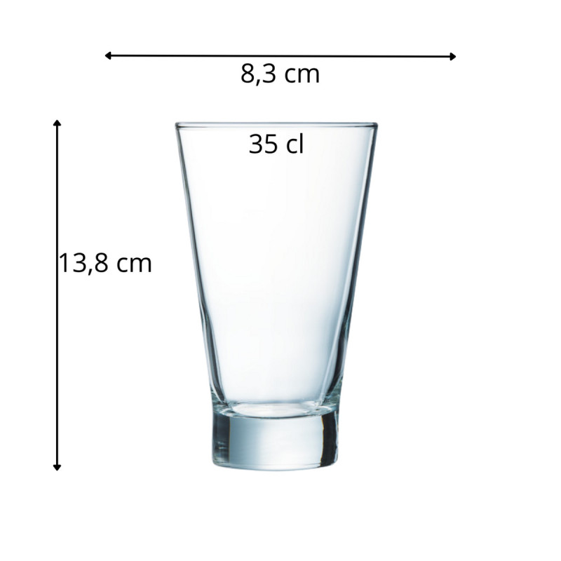 Gobelet verre 35 cl Shetland Arcoroc
