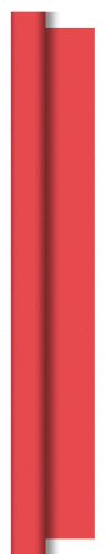 Rouleau de nappe rouge non tissé 25x1,18 m Dunicel Duni