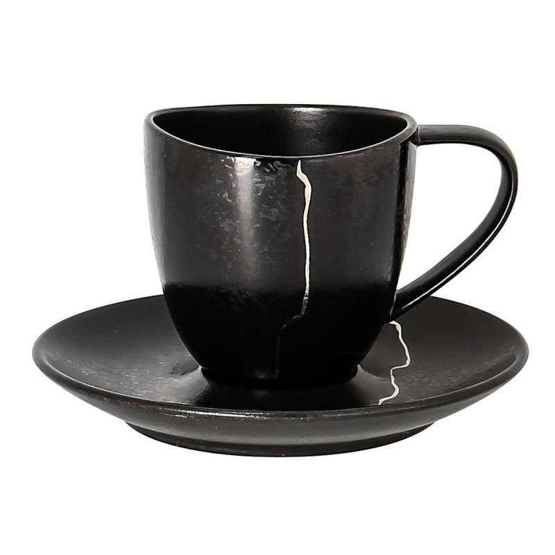 Sous tasse à thé rond porcelaine Ø 15 cm Kintzoo Rak