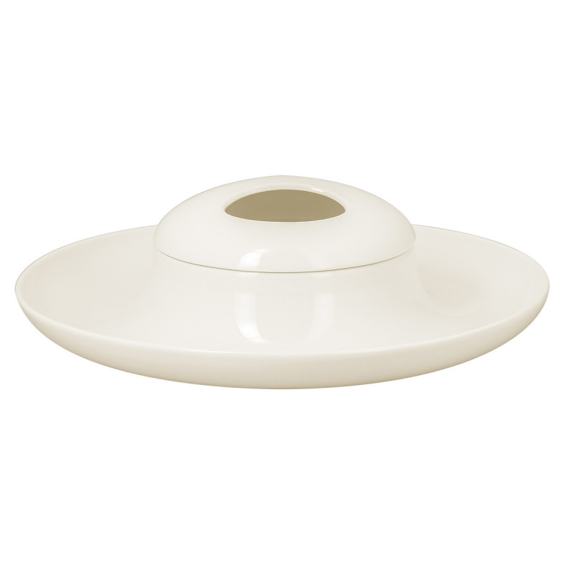 Assiette creuse rond blanc porcelaine vitrifiée Ø 29,5 cm Ashore Rak