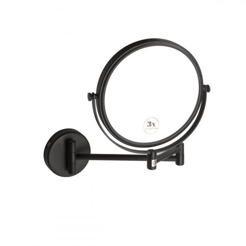 Miroir grossissant noir laiton Odessa