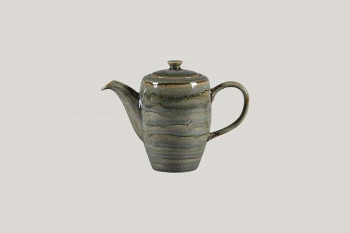 Cafetière avec couvercle Peridot porcelaine 35 cl Ø 8,8 cm Rakstone Spot Rak