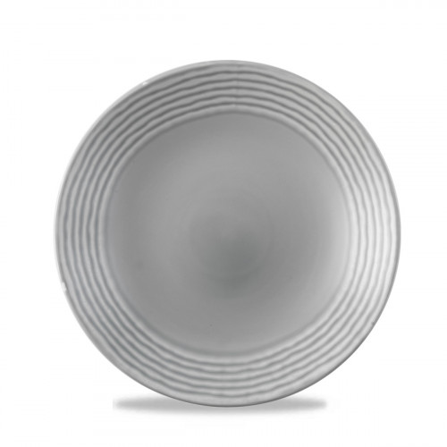 Assiette coupe creuse rond gris porcelaine vitrifiée Ø 27,8 cm Norse Harvest Dudson