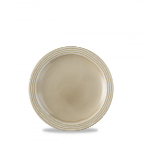 Assiette plate rond beige porcelaine vitrifiée Ø 25,5 cm Norse Harvest Dudson