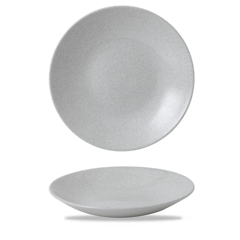 Assiette coupe creuse rond blanc porcelaine Ø 25,5 mm Evo Origins Dudson