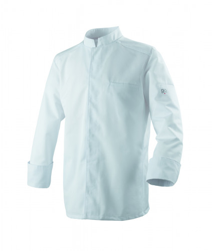 Veste homme manches longues blanc T3 Abax Robur