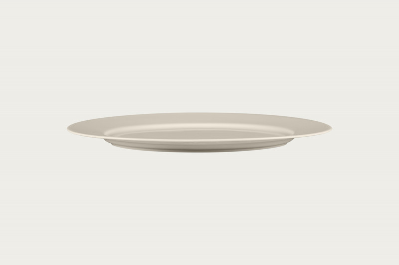 Plat ovale ivoire porcelaine 36 cm Fedra Rak