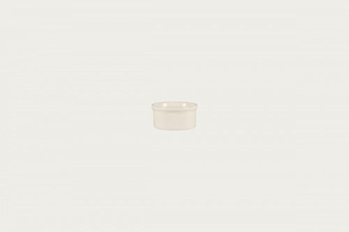 Ramequin à beurre rond blanc porcelaine bone china Ø 6,8 cm Fedra Rak
