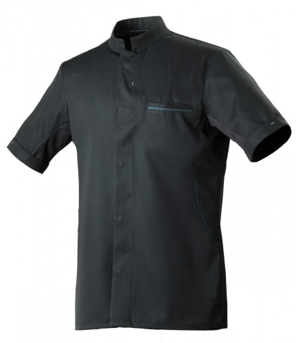 Veste homme manches courtes noir T0 Dunes Robur