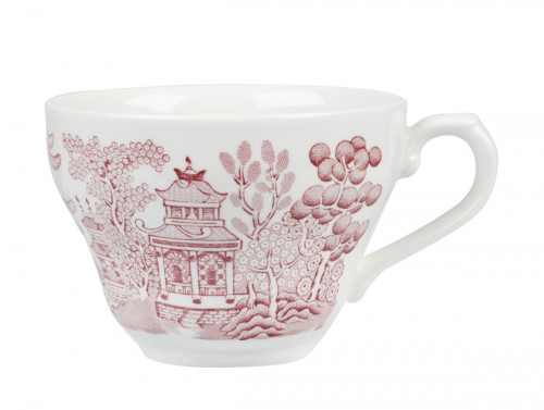 Sous tasse rond Georgian Cranberry Willow porcelaine Ø 14,1 cm Vintage Prints Churchill