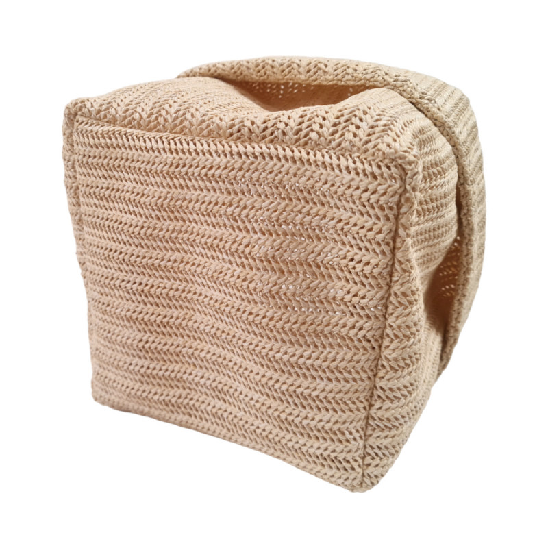 Panière de buffet polypropylène (pp) écru 20x20x15 cm Pampa Sonolys