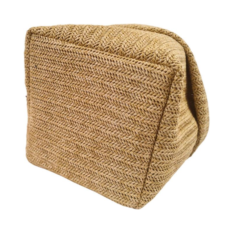 Panière de buffet polypropylène (pp) paille 20x20x15 cm Pampa Sonolys
