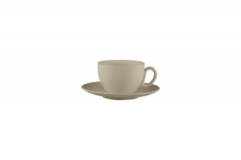 Tasse déjeuner boule rond Argila Décor Epura porcelaine 28 cl Ø 10,5 cm Earth Rak