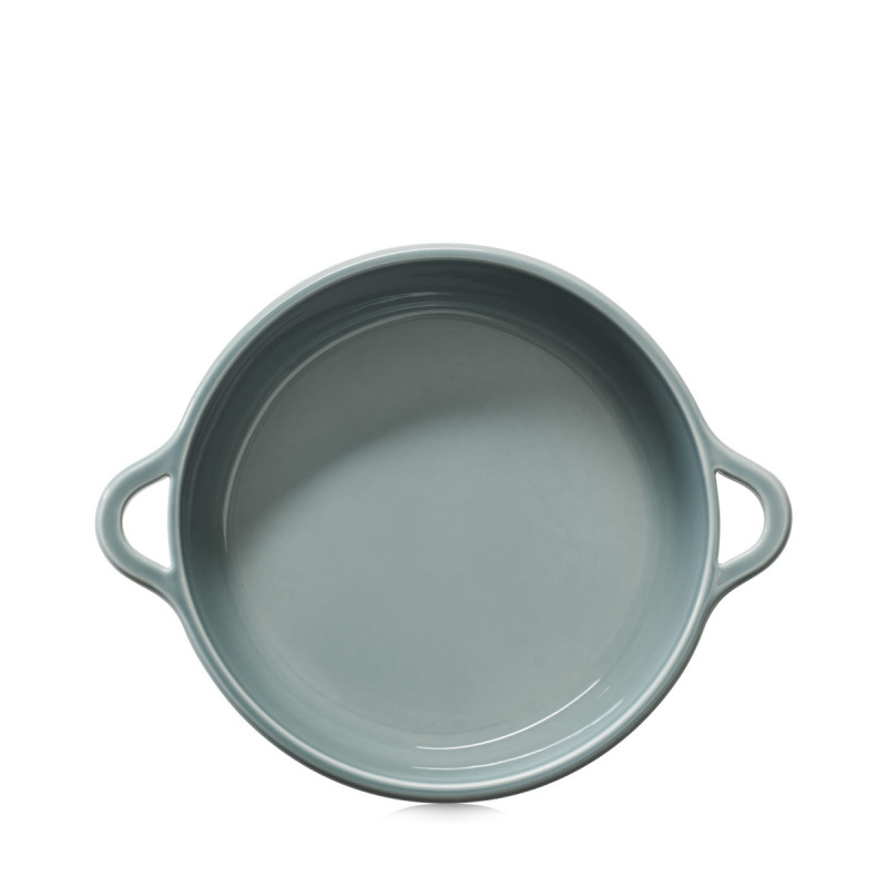 Plat pour induction rond Gris nuage porcelaine Ø 31 cm Bombance Revol