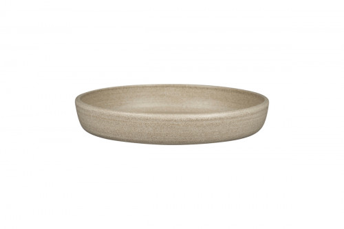 Assiette coupe creuse rond Grey porcelaine Ø 23,7 cm Selva Rak