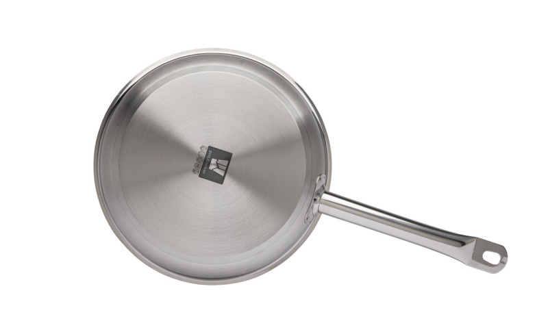 Poêle rond inox Ø 24 cm 5,5 cm Qualiplus Pro.cooker