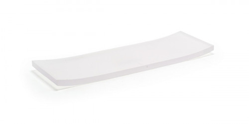 Plateau rectangulaire blanc résine Nassau Foh