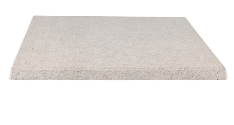 Plateau de table granite 60x60x3,2 cm Werzalit Flexmob