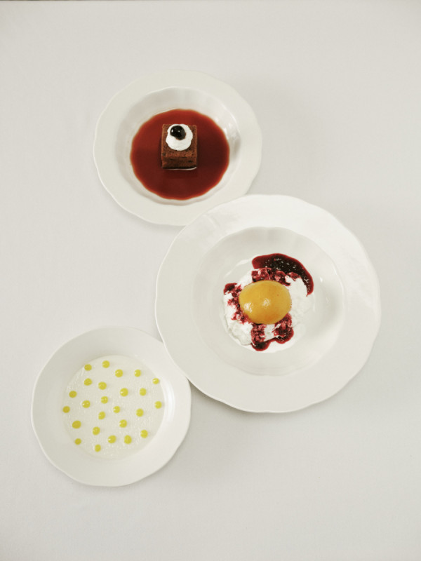 Assiette creuse rond blanc porcelaine Ø 21,5 cm Silhouette Serax