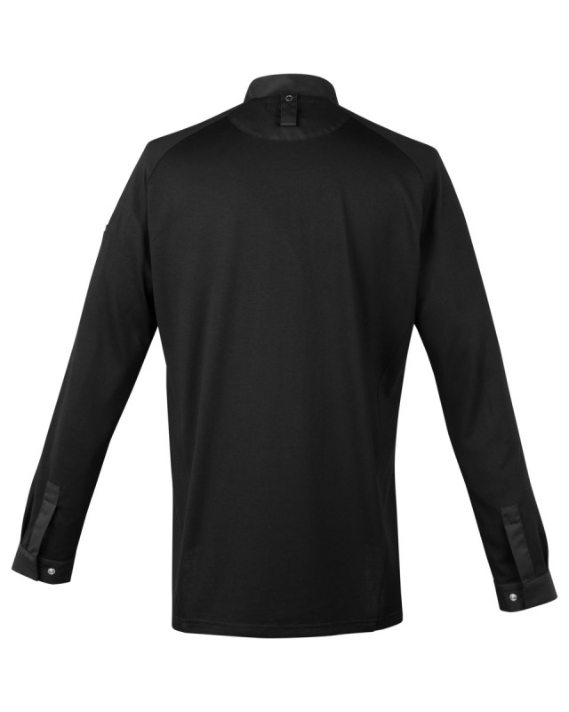 Veste de cuisine manches longues noir T0 Idac Robur
