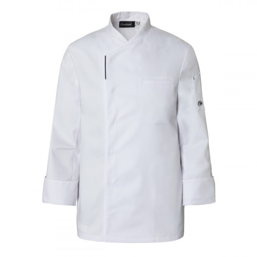 Veste de cuisine manches longues blanc T6 Reko Molinel