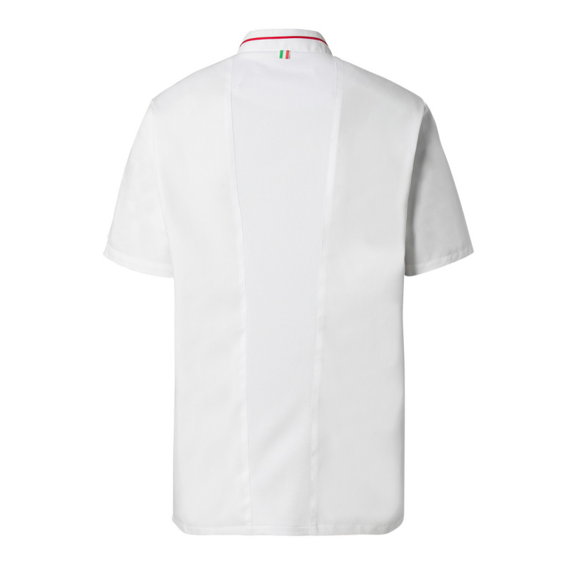 Veste de cuisine manches courtes blanc T5 Pesto Molinel