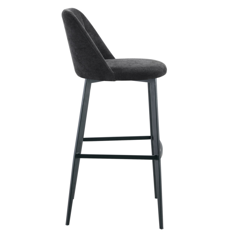 Tabouret de bar gris anthracite 105x46,2x51,5 cm Martin Flexmob