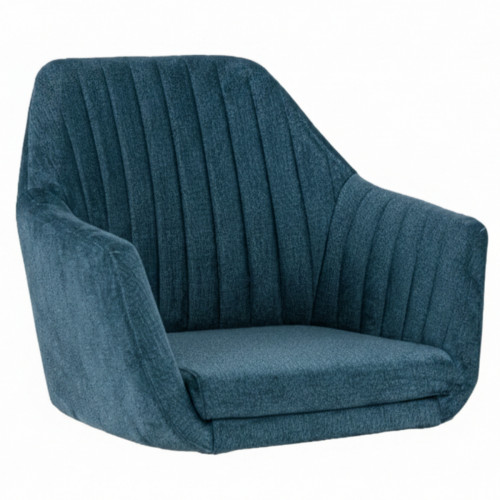Assise de fauteuil bleu pétrole 47x63x59 cm Alfonse Flexmob