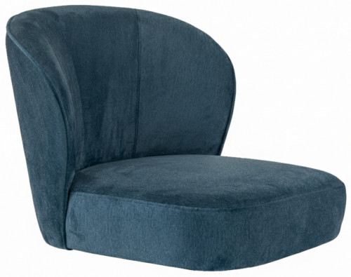 Assise de fauteuil bleu pétrole 52x70x72 cm Matisse Flexmob